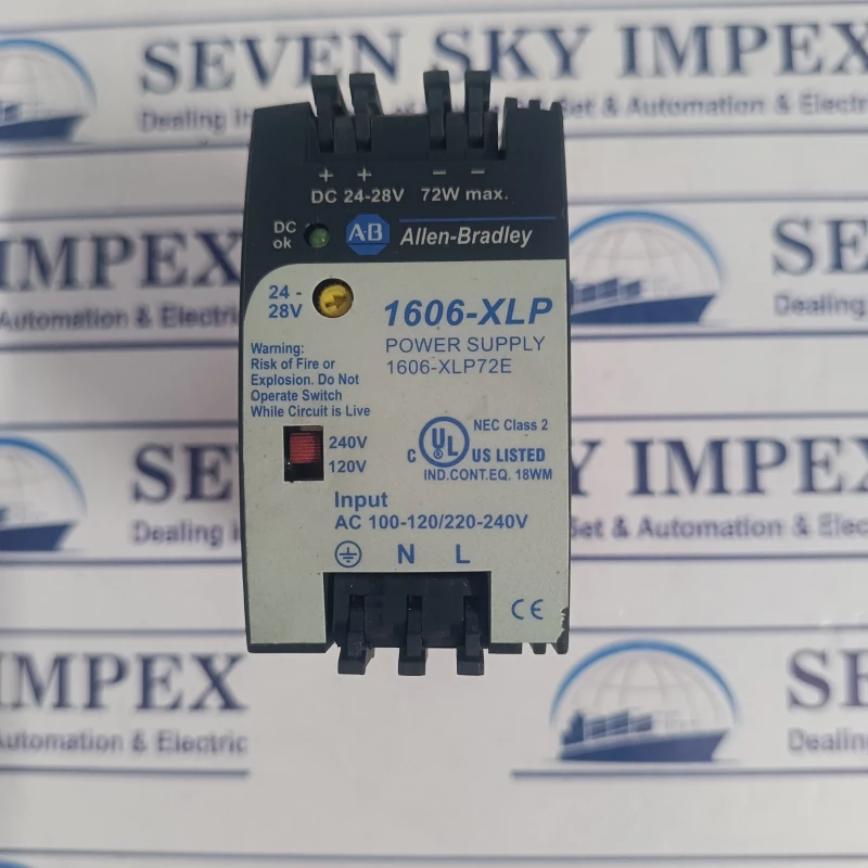 ALLEN BRADLEY 1606-XLP72E POWER SUPPLY POWER SUPPLY