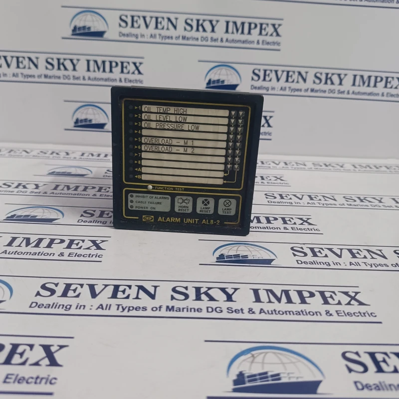 DEIF ALARM UNIT AL8-2 METERS