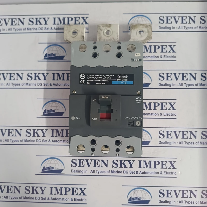 L&T DN1-250C 160A 415V 50/60Hz CIRCUIT BREAKER CIRCUIT BREAKER'S