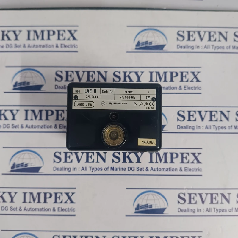 LANDIS & GYR LAE10 FLAME DETECTOR RELAY SERIE 2 RELAYS