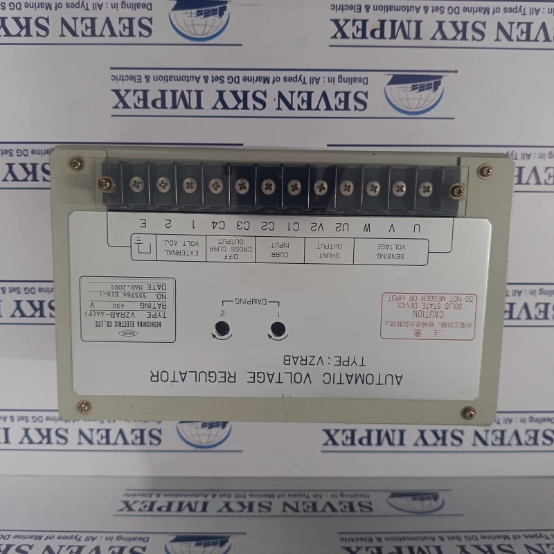 NISHISHIBA VZRAB-4A(P) AVR AUTOMATIC VOLTAGE REGULATOR (AVR)