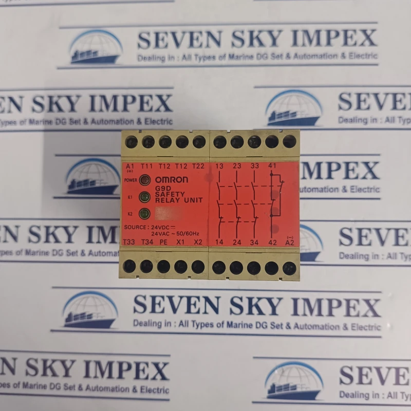 OMRON G9D-301 SAFETY RELAY UNIT RELAYS