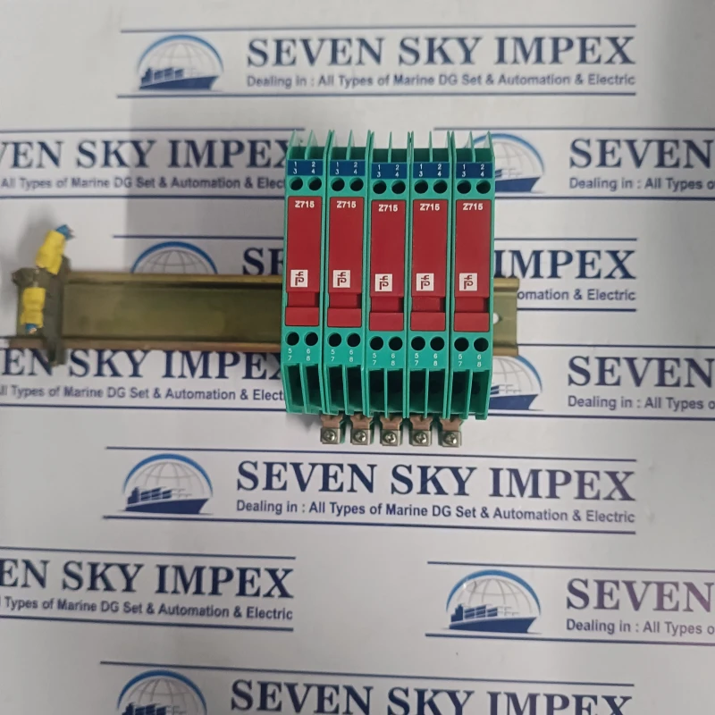 PEPPERL+FUCHS Z715 Z-SERIES SAFE SNAP BARRIER 71776 5 PEICE RELAYS