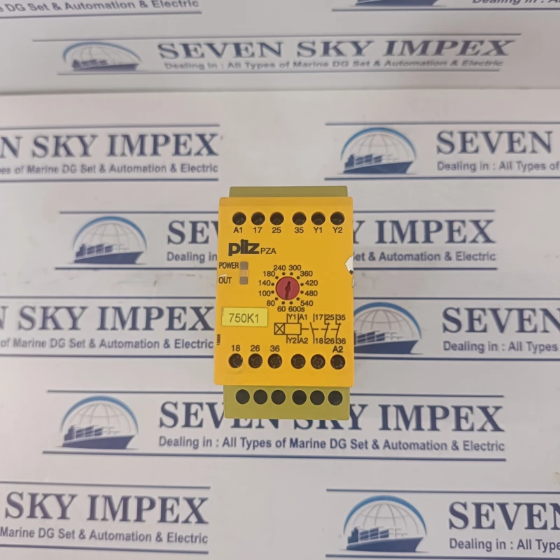 PILZ PZA 600/24VDC SAFETY RELAY 774028 60S-600S 24VDC 3,0W RELAYS