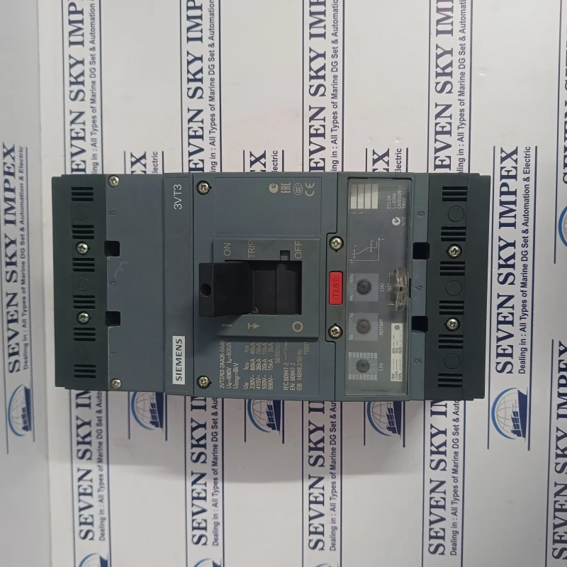 SEIMENS 3VT3763-2AA36-0AA0 630A CIRCUIT BREAKER 690V CIRCUIT BREAKER'S