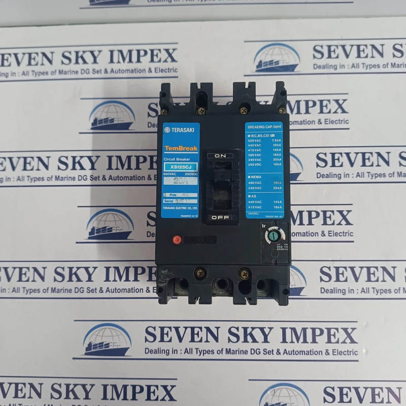 TERASAKI TEMBREAK XS125CJ 20A CIRCUIT BREAKER CIRCUIT BREAKER'S
