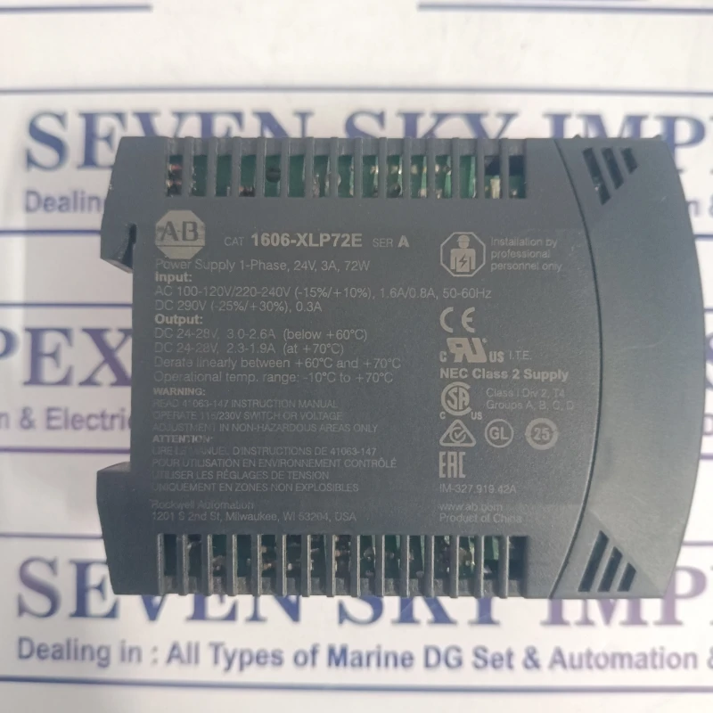ALLEN BRADLEY 1606-XLP72E POWER SUPPLY thumbnail 11