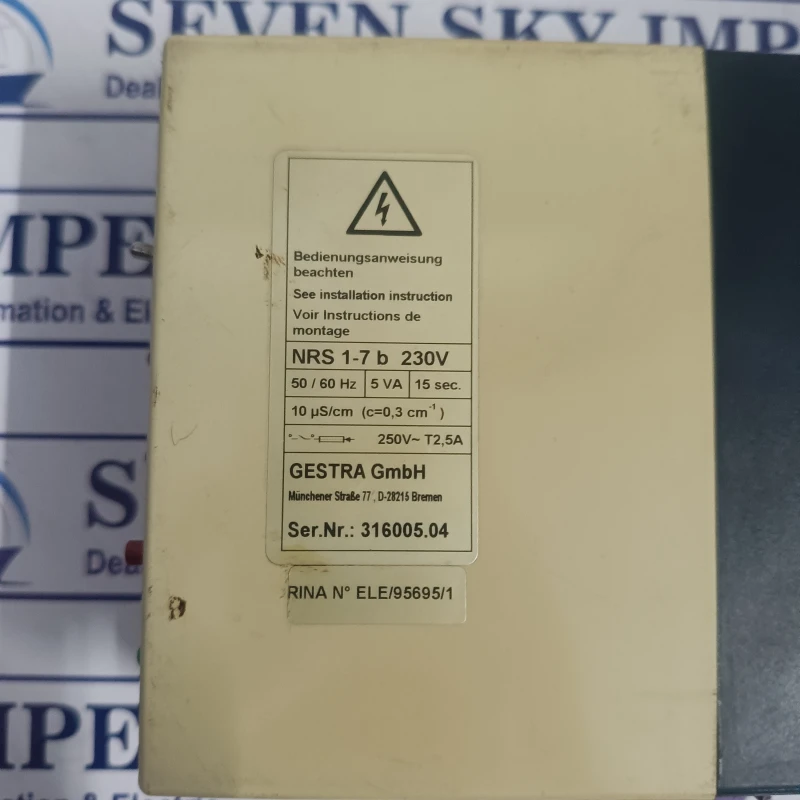 GESTRA NRS 1-7 b 230V LEVEL CONTROL SWITCH thumbnail 5