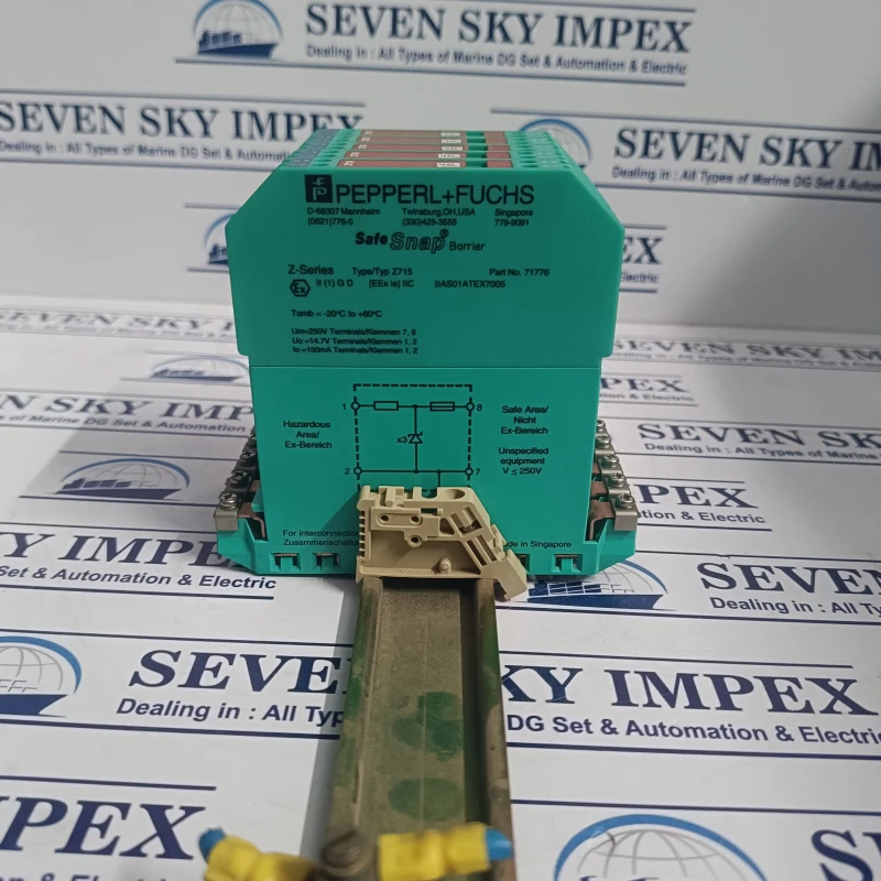 PEPPERL+FUCHS Z715 Z-SERIES SAFE SNAP BARRIER 71776 5 PEICE thumbnail 8