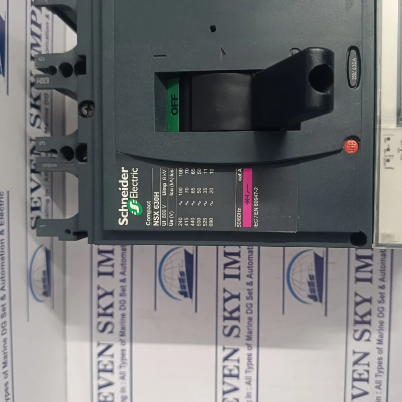SCHNEIDER COMPACT NSX 630H 250/630A CIRCUIT BREAKER thumbnail 2
