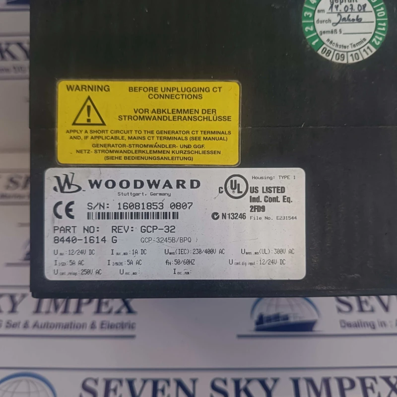 WOODWARD GCP-30 thumbnail 9