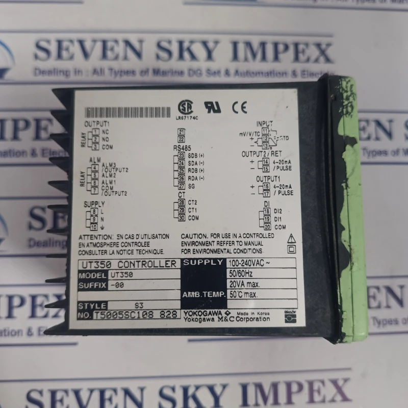 YOKOGAWA UT350 PROGRAMMABLE CONTROLLER thumbnail 9